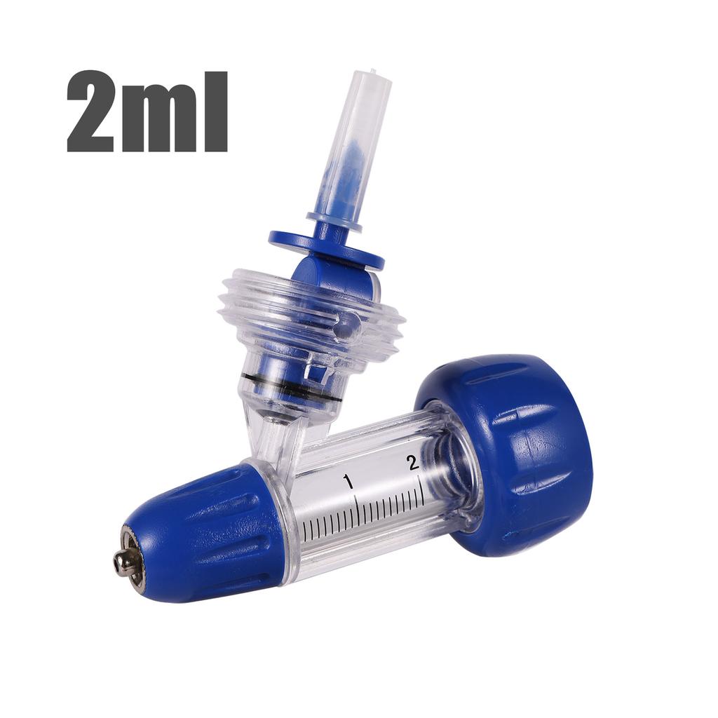 2/5/10ml Automatische Veterinaire Continue Spuit Dier Verstelbare Vaccin Injector Vee Schapen Koe Injectie Gereedschap