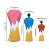 3 Pieces Driver Fairway Wood Hybrid Cover Set Unique