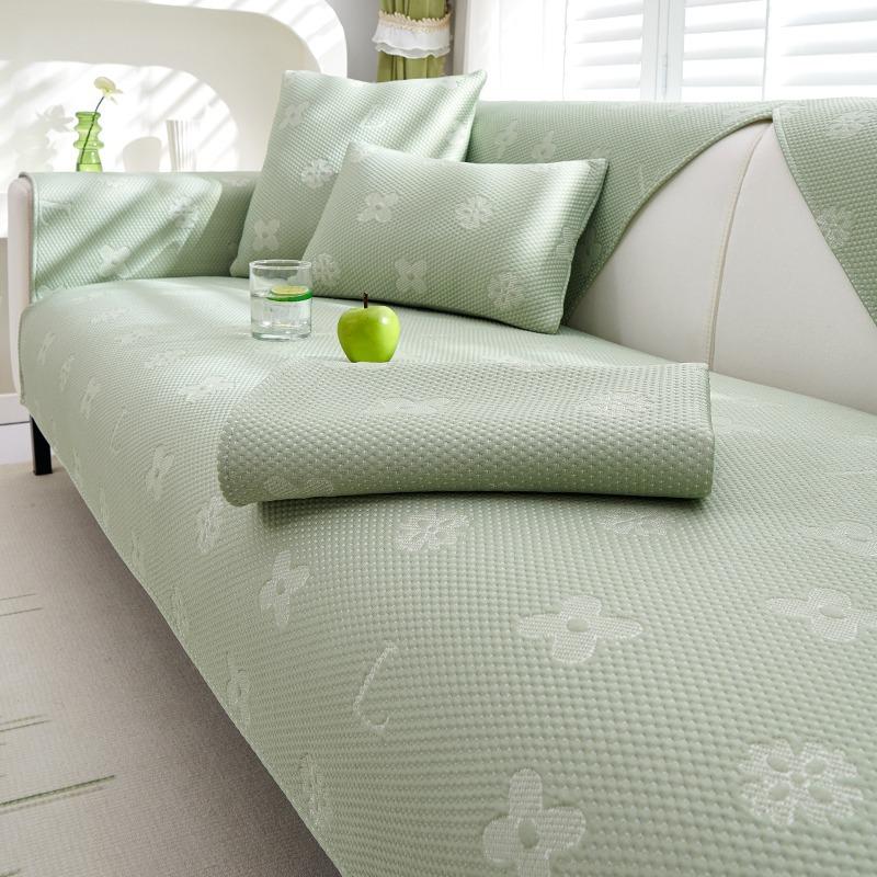 Ice Silk Sofa Cushion Summer Summer Mat Cushion Non -Slip New Summer Sofa Cover Cover Cloth
