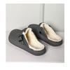 Men's Cotton Shoes with Thick Soles and Cotton Slippers for Warmth, Anti Slip, and Toe Covering