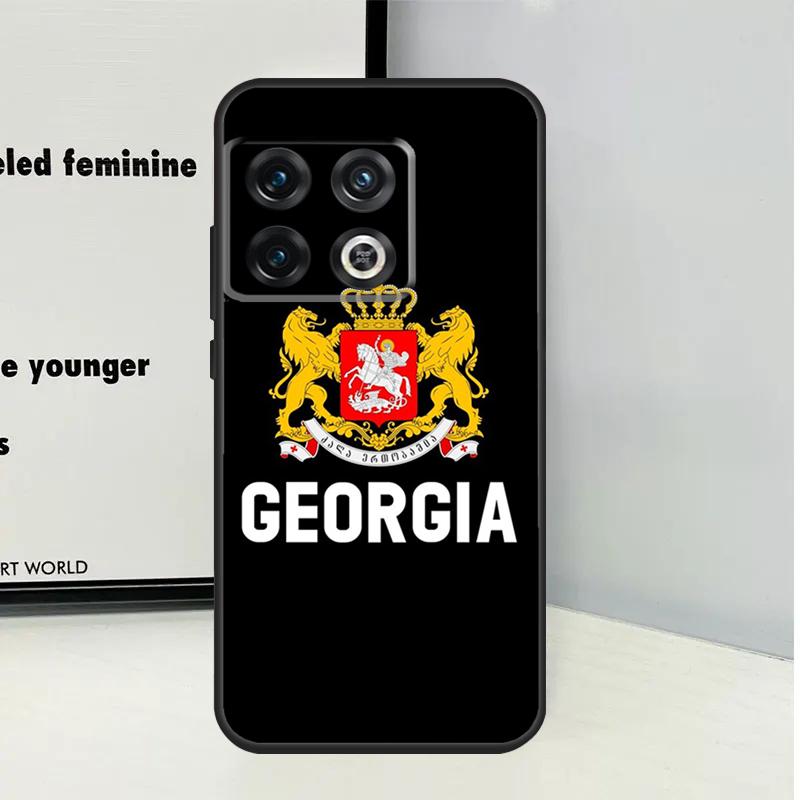 Georgia Flag For OnePlus Nord CE 5 2 3 4 Lite N20 N30 Case For OnePlus 13 12 11 9 10 Pro 10T 12R 13R 13T