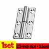 Stainless Steel Hinges Door Connector Universal Furniture Drawer Cabinet Fitting Hinge Detachable Furniture Hardware Accessories