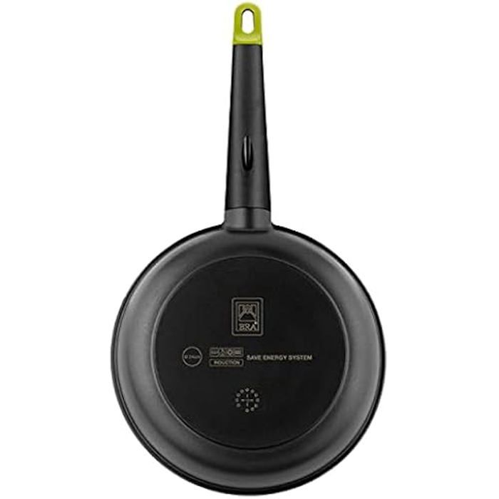 Poêle - BRA - A491228 - Aluminium - 28 cm - Revêtement antiadhésif