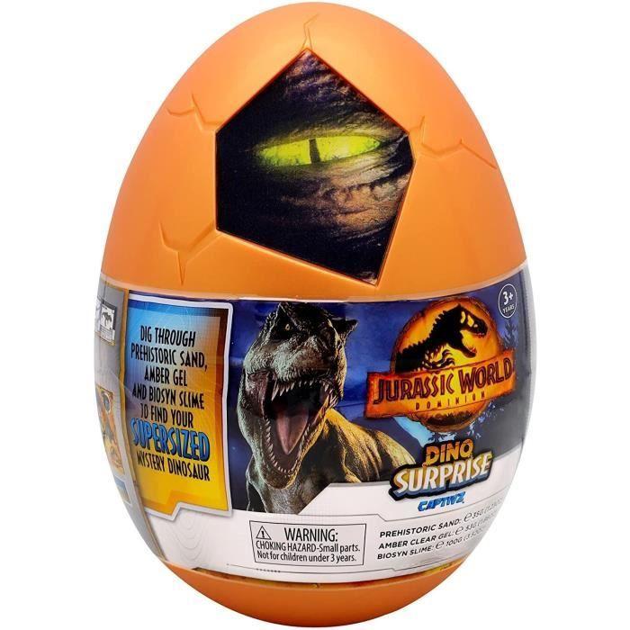Dinosaure Dans Son Oeuf Surprise SILVERLIT JURASSIC WORLD DOMINION - 17 Cm - A Partir De 3 Ans