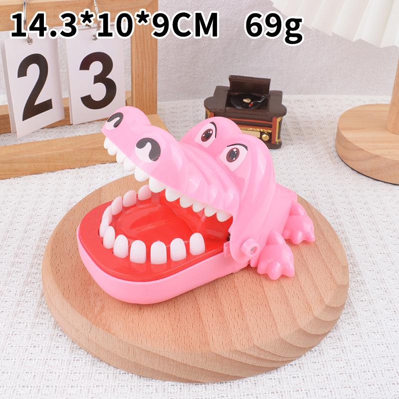 Large Crocodile Bite Finger Game: Funny Parent-Child Tooth Extraction & Evil Dog Prank Toy