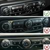 3XAir Condition Switch Knob Trim Ring Cover Green For Jeep Wrangler JL& JT 18+