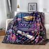 Graduation Motivation Blanket Comfortable Great for Office Seaside Couch Four Seasons Universal Stylish Decor