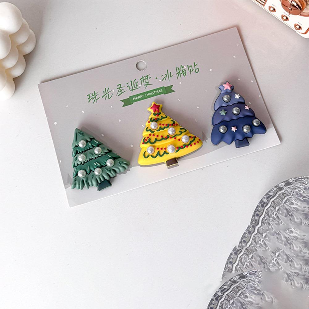 

Creative Simulated Christmas Tree Fridge Magnets 3D Soft Rubber Magnetic Sticker Fridge Decor Kitchen Refrigerator Locker