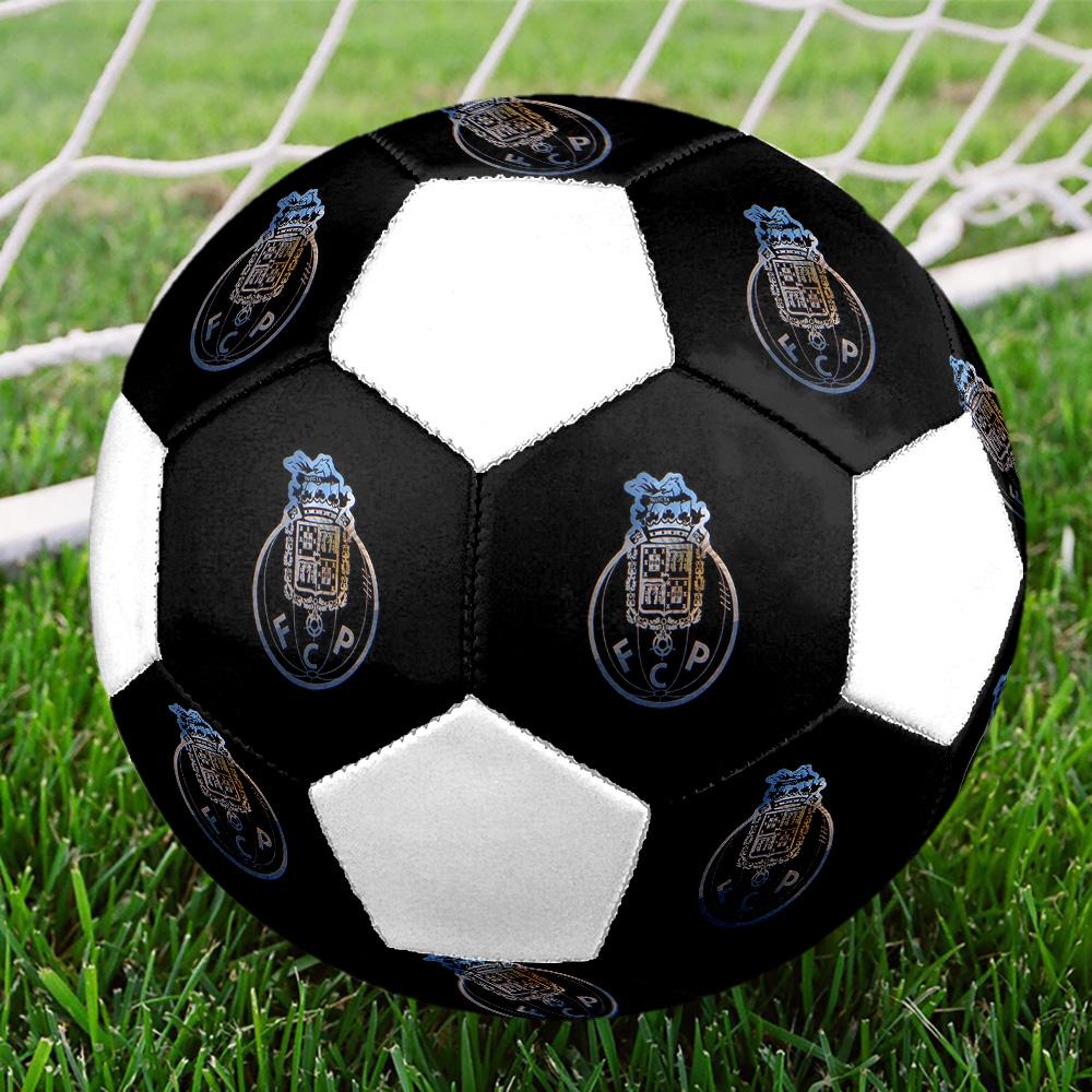 1PC FCP Size 5 Soccer Ball PrahaIndoor Soccer Ball Colorful All Ages Machine Stitched PVC Competition Ready Durable High-Bounce