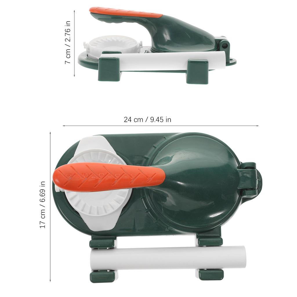 Non Electric Dumpling Wrapper Maker Press Machine for Homemade Dumplings Tortillas Flatbreads Dough Skin Former Kitchen Gadget