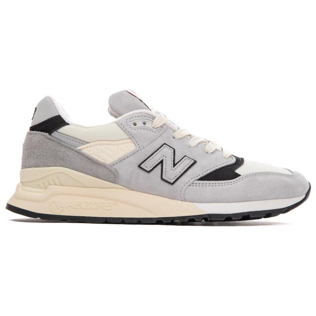 Teddy Santis x New Balance 998 Hecho en EE. UU Gris Negro Zapatillas Deportivas para Hombre U998GB