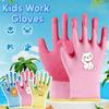 Waterproof Kids Work Gloves Non-Slip Gardening Protective Gloves Garden Work Gloves  Garden Work