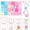 Children's Handmade Beaded Girls Wear Beads Educational Toys Diy Jewelry Bracelet Necklace Jewelry Around Beads Beads Set