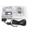 for PS Slim Clear Case   Replacement Transparent Game Console   for Retro Video Game Console Accessories