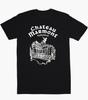 Chateau Marmont Hollywood Hotel Symbol T-Shirt Black