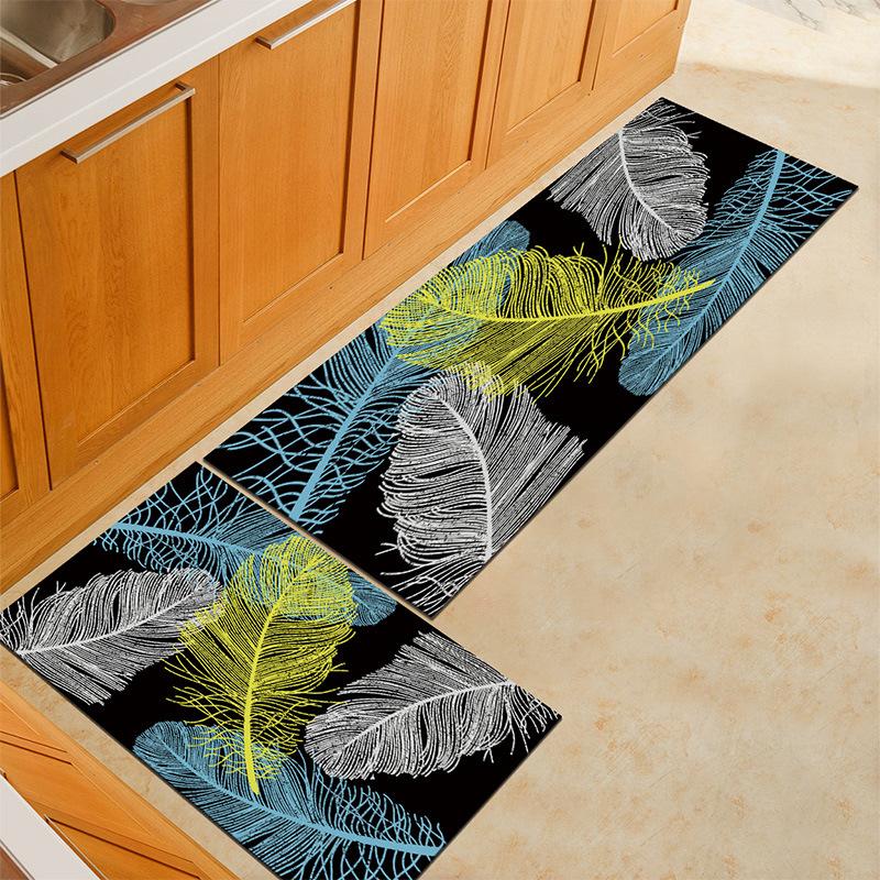 WTEMPO Kitchen Carpet Floor Carpet Floor Mat Living Room Bedroom Entrance Foyer Entrance Mat