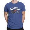 T-shirt Unisex Simson S51 Elektronik V4 Simson Girocollo Manica Corta 100% Cotone T-shirt Umorismo Alta Qualità Idea Regalo Peso Elevato