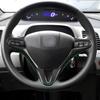 78540-SVA-A01ZA For Honda Civic 8th FD2 2006-2011 ABS Carbon Fiber Style Inner Car Replacement Steering Wheel Cover Trim Frame