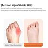 10PcsToe Separator Hallux Valgus Orthosis Corrector for Big Toe Correction Bunion Corrector Orthopedic Bunion Strap Breathable