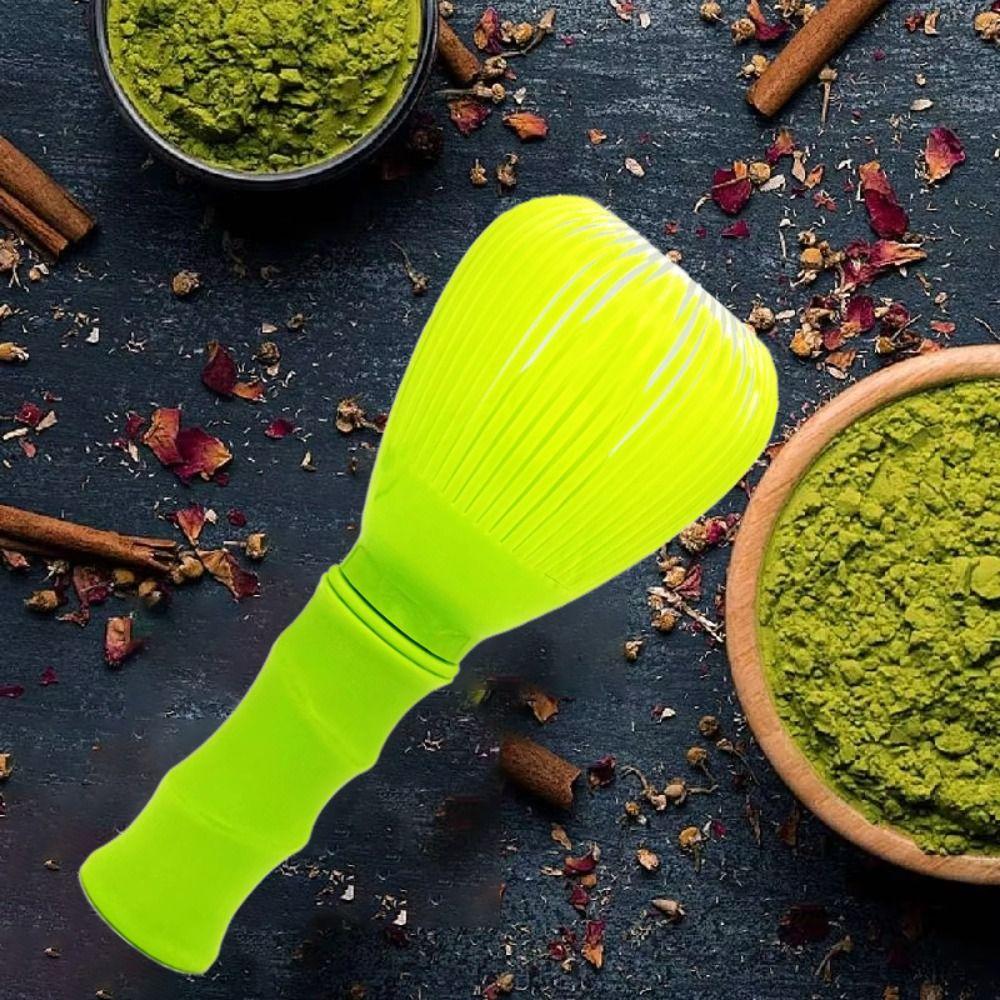 Fouet à Matcha en PP de qualité alimentaire Fouet pour Poudre de Thé Vert Fouet Agitateur Chasen Japonais