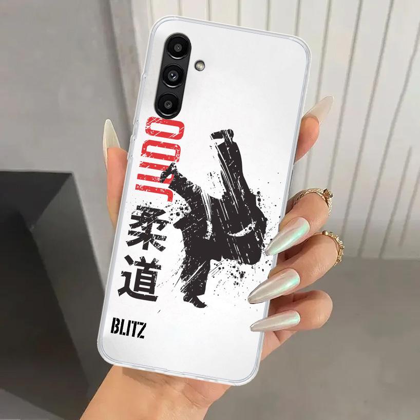 Custodia per Telefono Judo jiu jitsu BJJ Brasiliano per Samsung Galaxy A16 A26 A36 A56 A15 A25 A35 A55 A14 A24 A34 A54 A13 A23 A33 A53 A05S