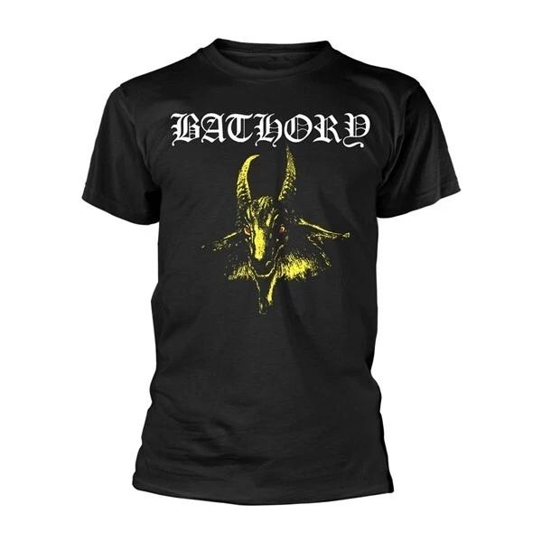 BATHORY GOAT (YELLOW) T-Shirt, Front & Back Print 2XL