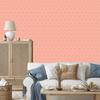 Wallpaper Geometric Coral Pattern for Living Room and Bedroom 50x1000