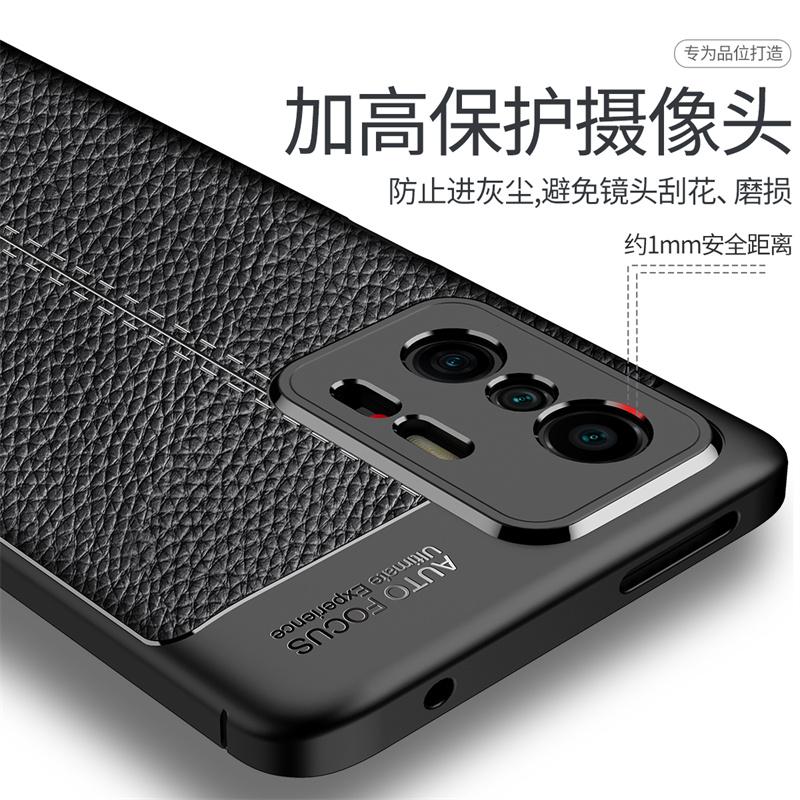 Per Cover Xiaomi Mi 11T Custodia Per Mi 11T Capas Bumper Antiurto Morbida TPU Pelle Per Fundas Poco X3 NFC F3 Mi 10T 11T Pro Cover