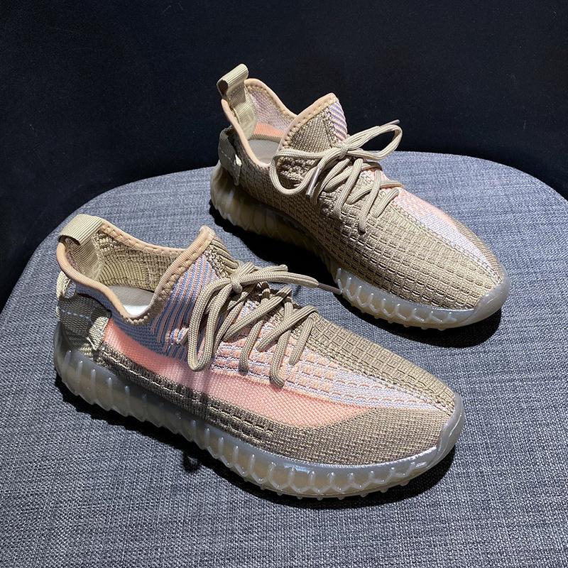 Coconut Autumn Sports Lightweight Gym ******** Rope Student Shock Absorption Running Shoes Soft-soled Running Shoes