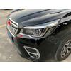 Chrome Eyebrow Head Front Light Cover Trim for - Subaru Forester ABS