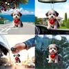 Style Fun Cartoon Acrylic Christmas Tree Car Pendant For Holiday Decoration Home