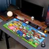 Super Mario Print Mouse Pad, Anti‑Slip Desktop keyboard Mat, for PC Laptop Gaming Working Daily Use, Cool Festival Surprise Gift