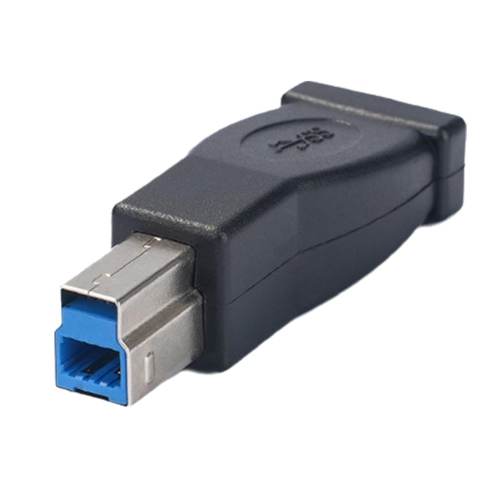 USB B3.0 Male To Type C Female Converter for Fast Data Transmission Charging for Printer and External Hard Disks