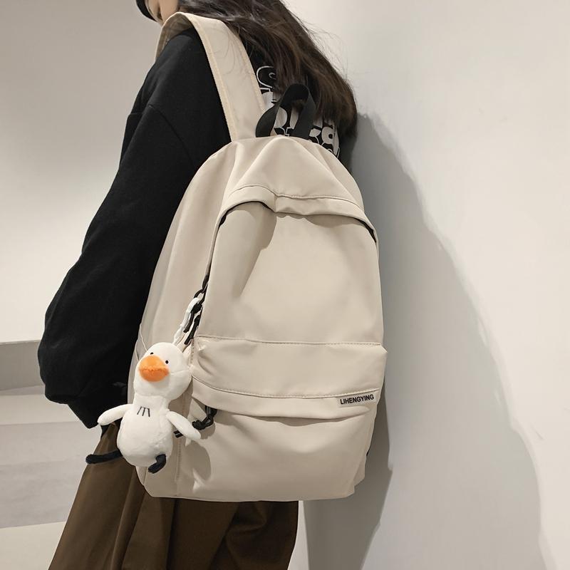 Retro Backpack Student Schoolbag Men's And Women's Backpack