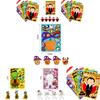 Fun Xh061 Cartoon Pumpkin Stickers For Kids Creative Halloween Decoration Set