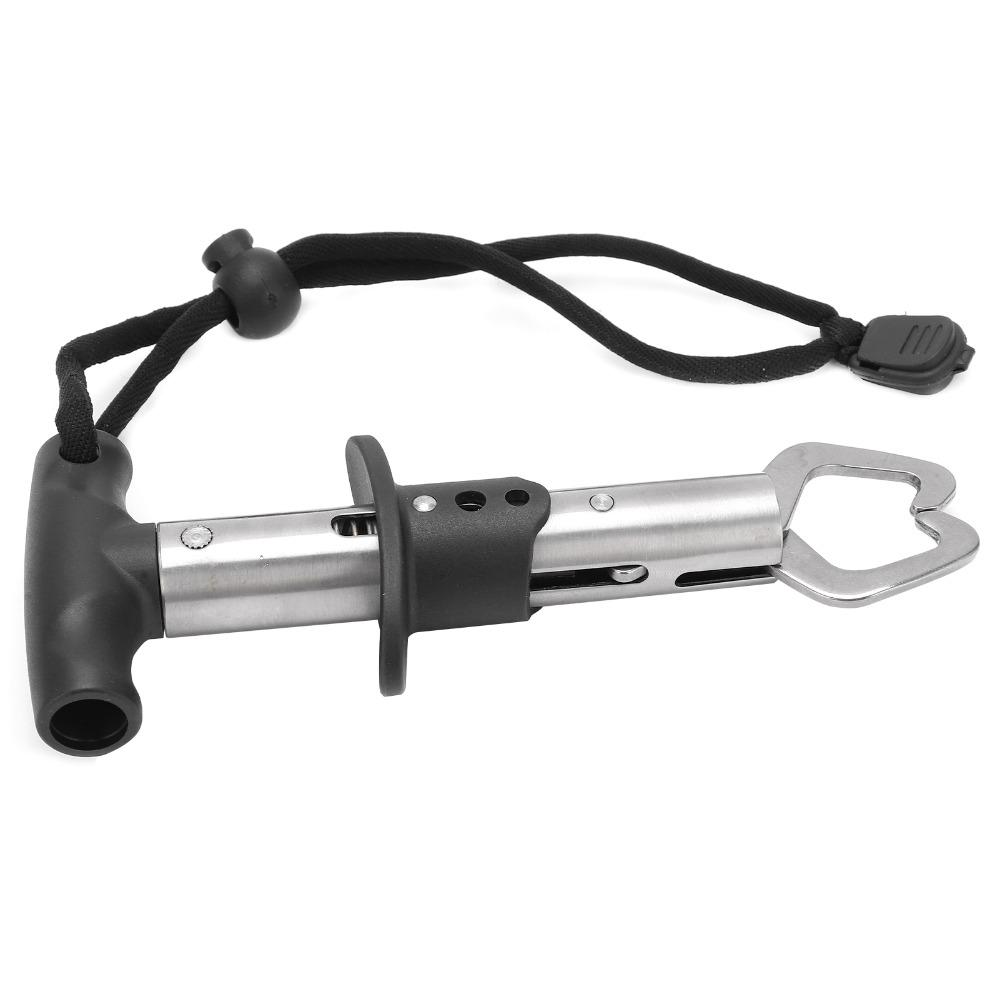 2PCS Heavy-Duty Fish Pliers Stainless Steel Fishing Gripper Portable Fish Clamp Bass Fishing