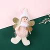 Weihnachtsengel-Puppe, hübscher Plüschhut, wiederverwendbar, Weihnachtsengel-Ornament, Weihnachtsparty-Mädchen-Ornament, Anhänger, Weihnachtsengel-Puppe