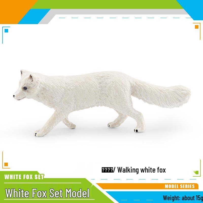 Realistic Arctic Animal Models: Polar Bear, Arctic Fox, Seal, Walrus, Whale