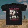 Paříž, Texas Tričko Wim Wenders Harry Dean Stanton Kultovní film Streetwearové tričko