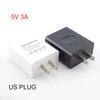 5V 1A 2A 3A Travel USB Adapter Phone Charger Power Supply Adapter Wall Desktop Charger Charging Power Bank EU/US Plug W28