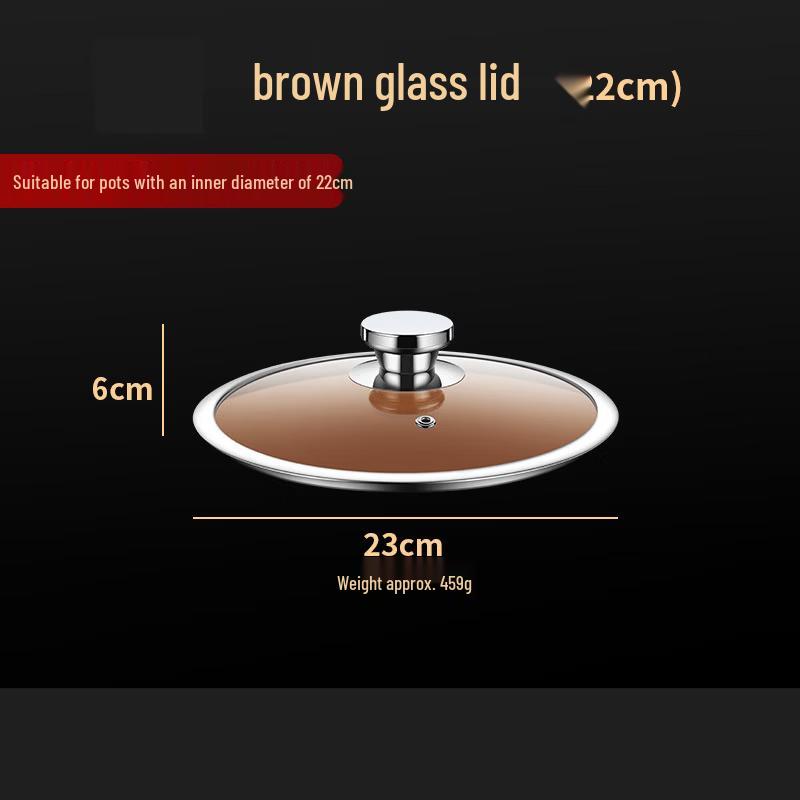 

Wutuo Universal Transparent Glass Pot Lid