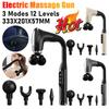 Electric Fascia Tool Recharge Smart Massager 3 Mode 12 Level Trigger Point Massage Machine Handheld Hammer For Body Relaxation