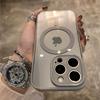 Luxury For Magsafe Magnetic Wireless Charging Case for iPhone 15 14 Plus 13 12 11 Pro Max Shockproof Soft Bumper Clear Cover