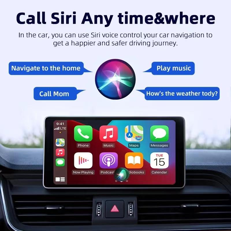Hot Wireless CarPlay Mini AI Box Android Auto Adapter Bluetooth Adapter CarPlay Dongle GPS Navigation WIFI IOS Android