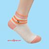 Arnold Palmer Logo Mesh Ringle Ankle Ladies' Socks