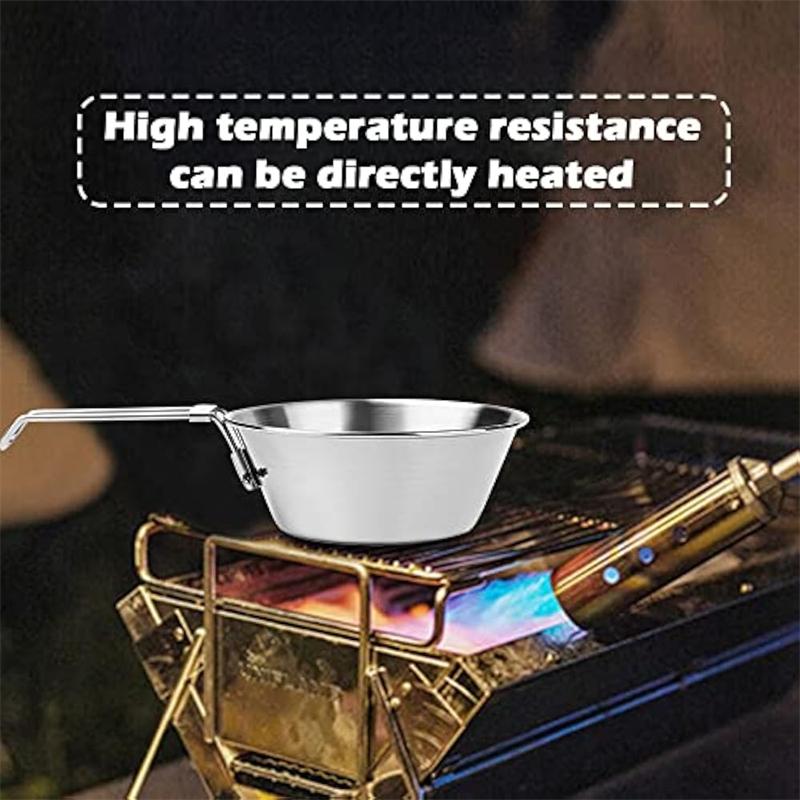 Stainless Steel Sierra Cup For Camping Hiking Picnic Outdoor Enthusiasts Portable Unbreakable Coffee Tea Drinkware Multipurpose