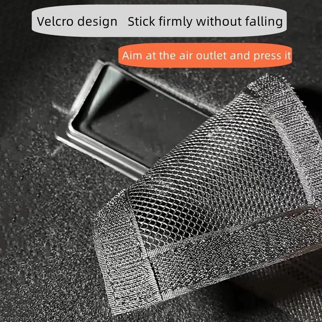 Lüftungsgitterabdeckung für Tesla Model 3 Y Juniper Unter dem Sitz Anti-Blockierendes Staubschutznetz Auto-Innenraum-Modifikationszubehör