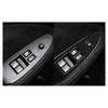 Carbon Fiber Window Lift Switch Panel Trim Sticker For Nissan 370Z 2009-