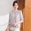 Completo due pezzi con giacca primaverile e maglia per donne 40-50 anni