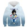 2025 Mikiny Dragon Ball Z Dětské Goku Mikiny Oblečení pro miminka na podzim Nové dětské oblečení Dětské mikiny Vegeta 3D Mikina